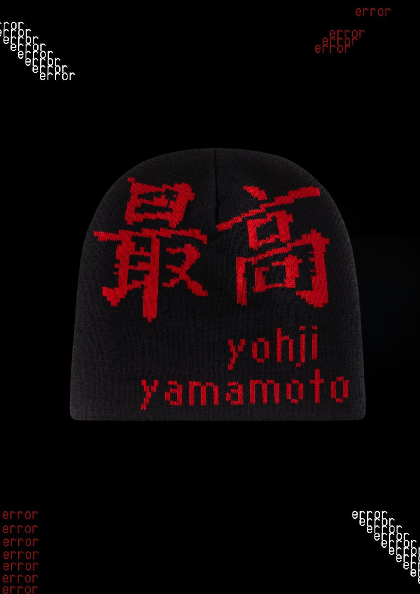 'YOHJI' BEANIE