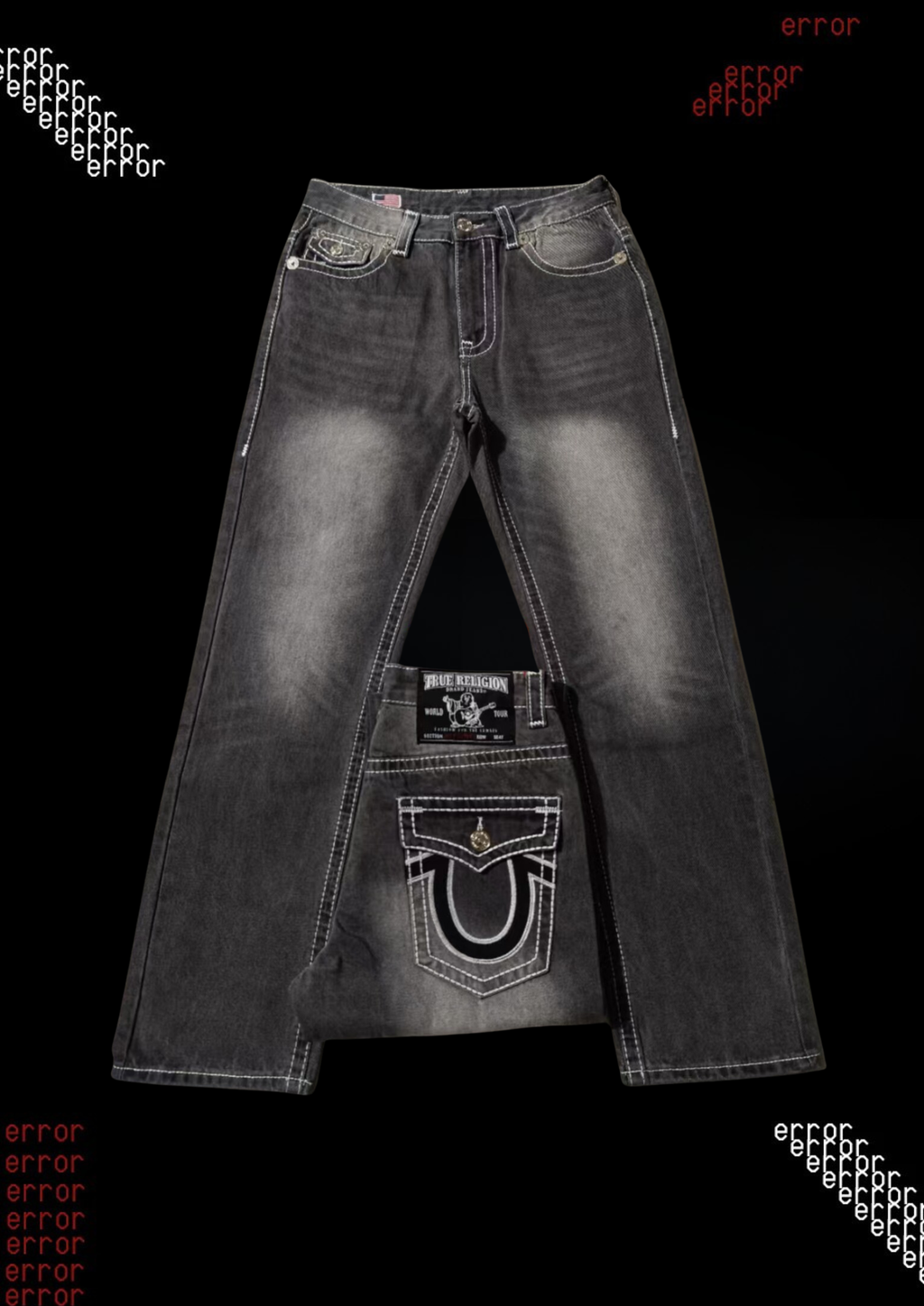 'TRUE RELIGION' REGULAR JEANS