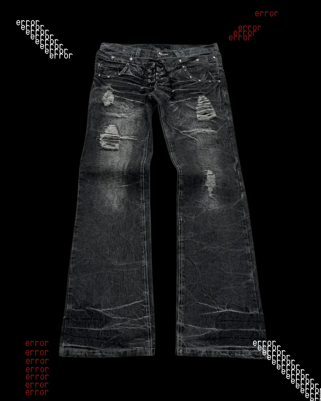 'SCAVANGER' FLARED DENIM