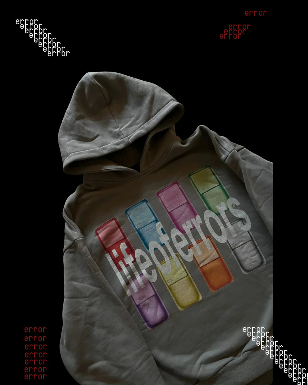 'LIFEOFERRORS' HOODIE