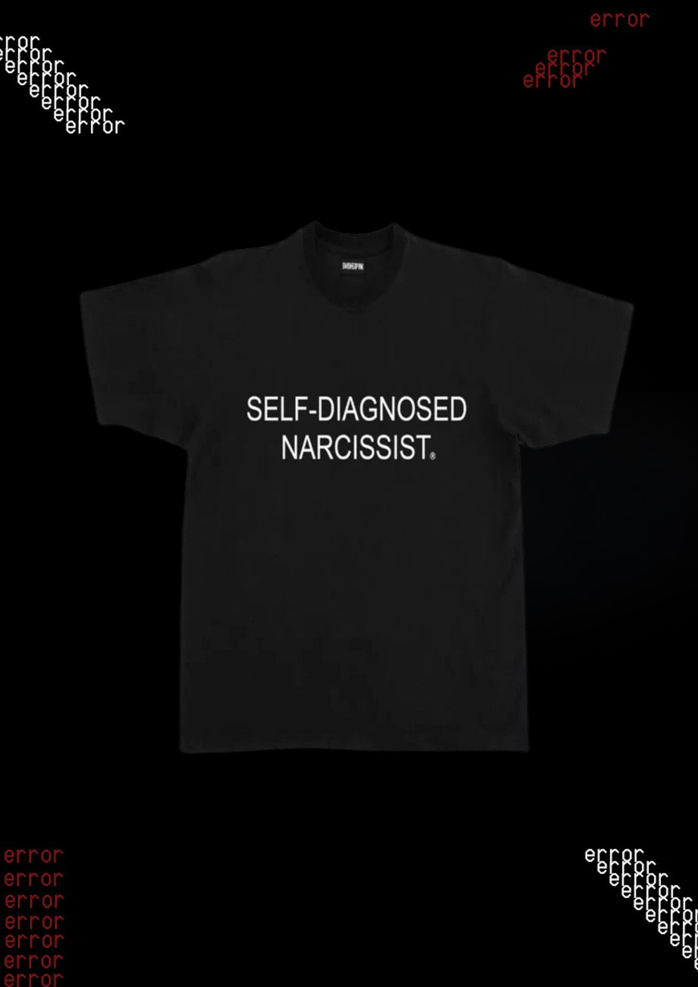 'SELF DIAGNOSED' TEE