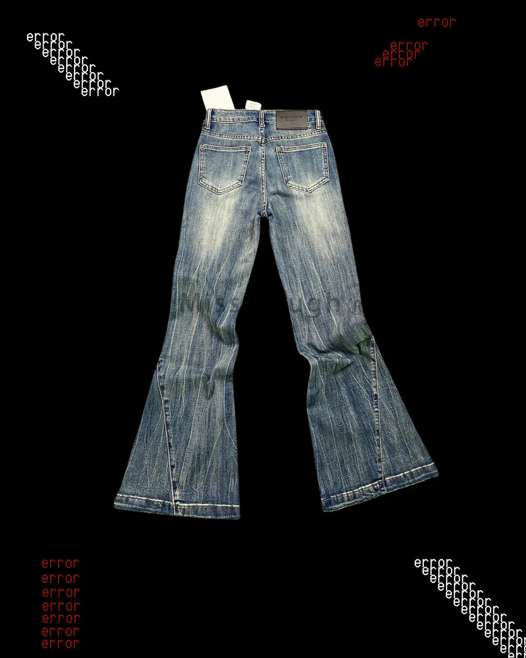 'VIVID' FLARED DENIM