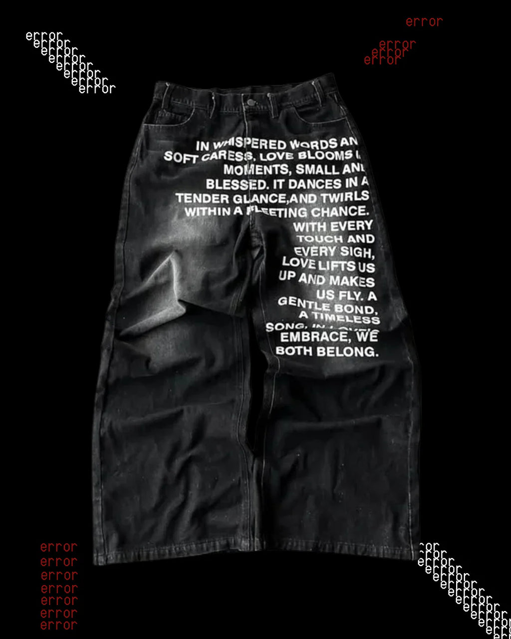 'POEM' BAGGY JEANS
