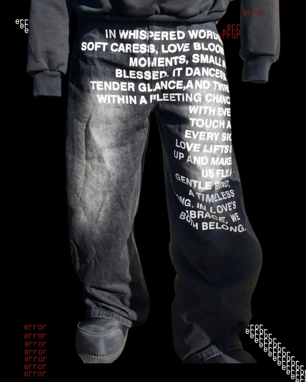 'POEM' BAGGY JEANS